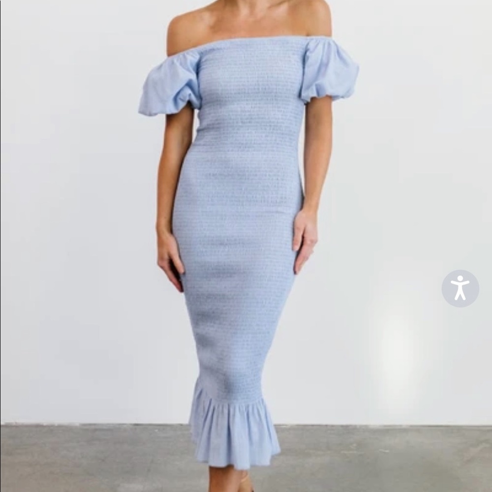 Baltic Born Smocked Midi Dress
